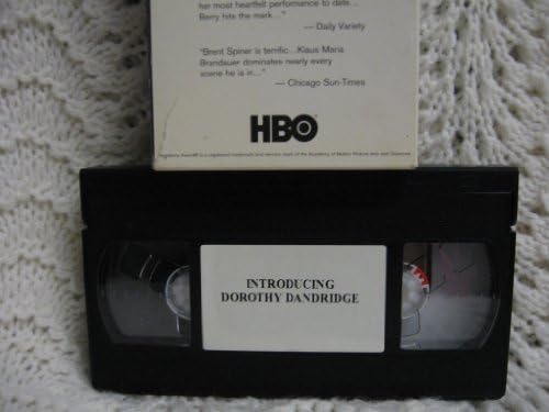 הצגת דורותי דנדרידג ' - וידאו שיקול אמי [VHS] HBO